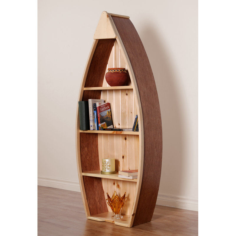 Boat Shaped Bookcase House Elements Design